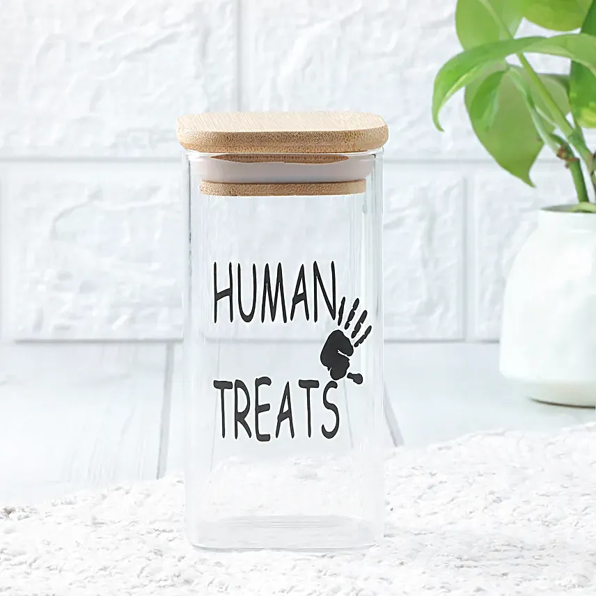Human N Pet Treat Jar Gift Set