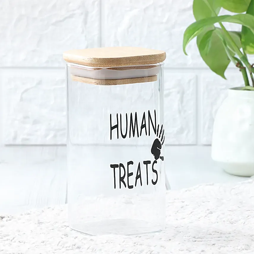 Human N Pet Treat Jar Gift Set