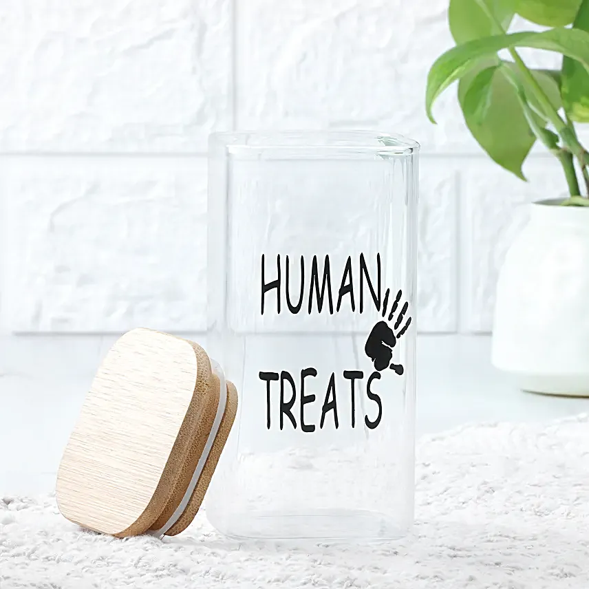 Human N Pet Treat Jar Gift Set