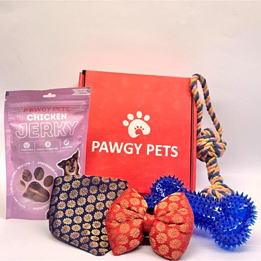 Pawgy Pets Festive Fun Box S