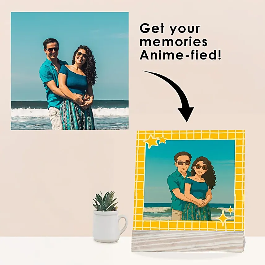 Anime Style Photo Frame