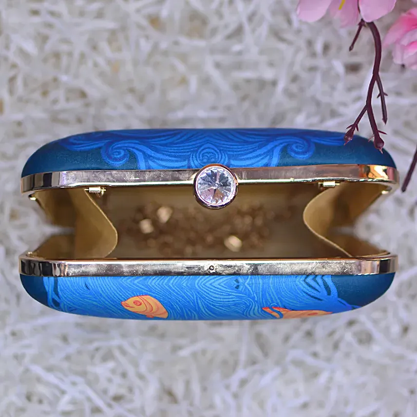 Pisces Sun Sign Customised Clutch