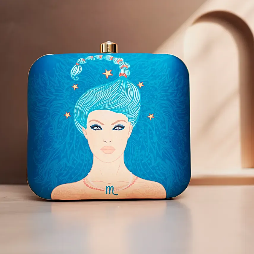 Scorpio Sun Sign Customised Clutch