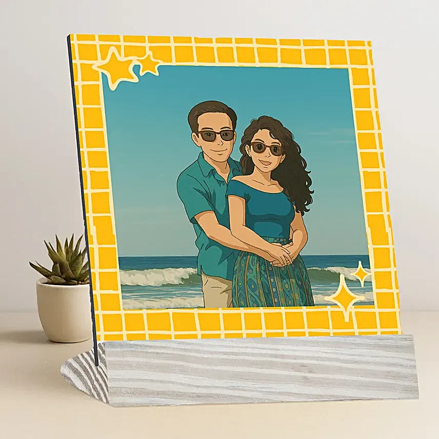 Custom Anime Inspired Photo Frame