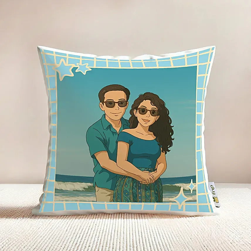 Stylish Anime Photo Cushion