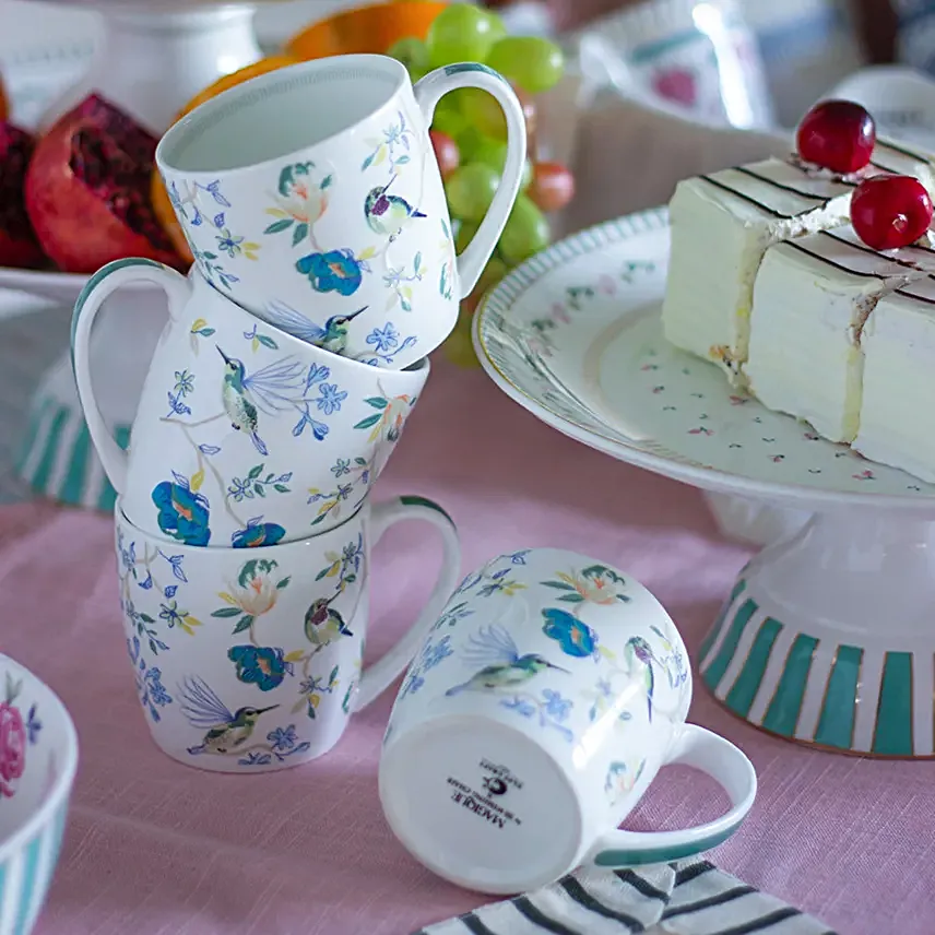 Magique Wings Paradise 6 Mugs Set - 200ml