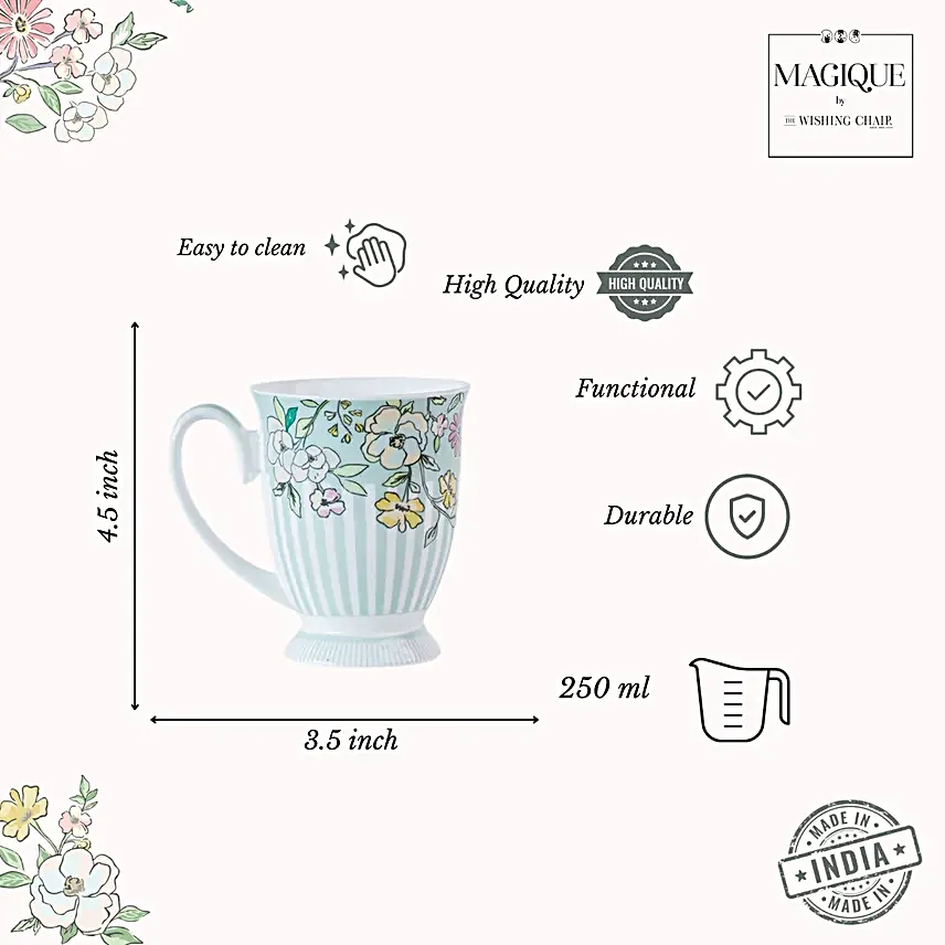 Magique Trellis Happy Days Mug - 250ml