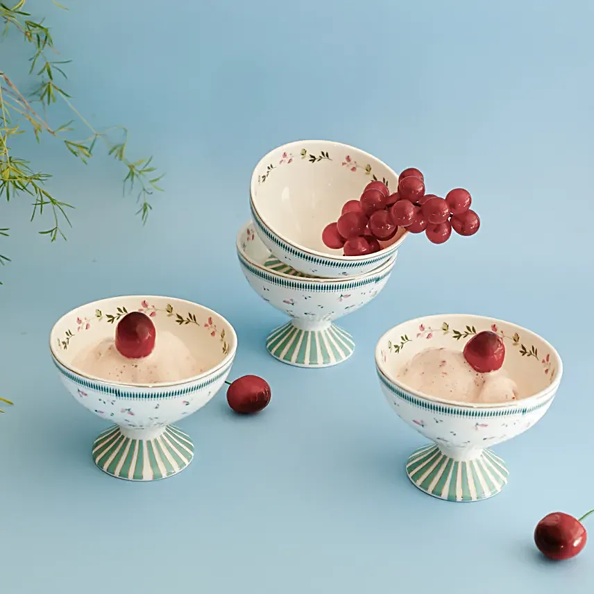 Magique Portrait of a Rose Dessert Cups - 4