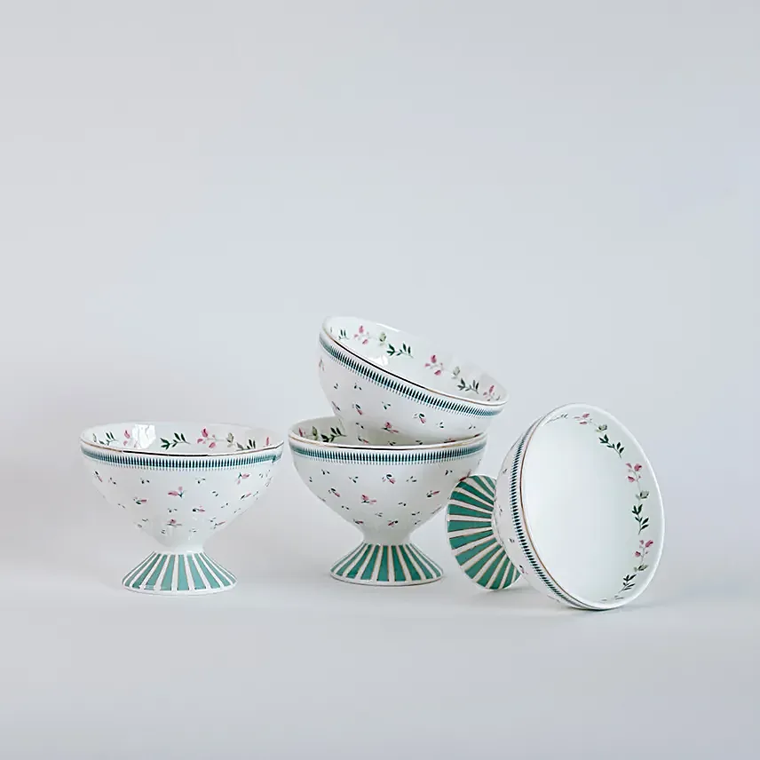 Magique Portrait of a Rose Dessert Cups - 4