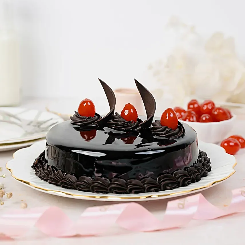 Midnight Truffle Cream Cake  500g