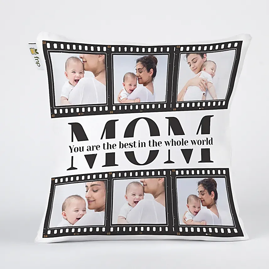 Personalised Photo Cushion for Mom