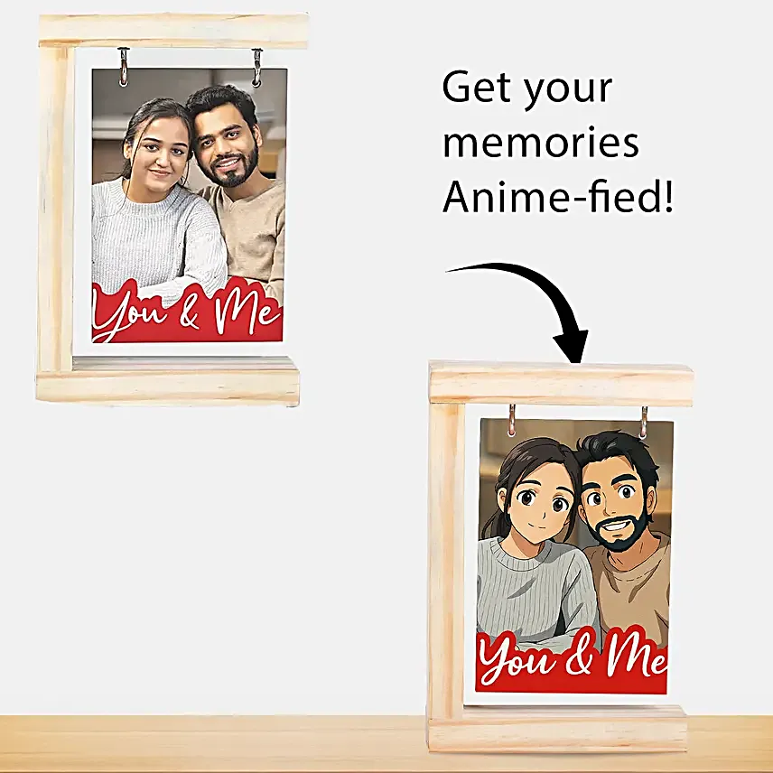 You and Me Ghibli Frame