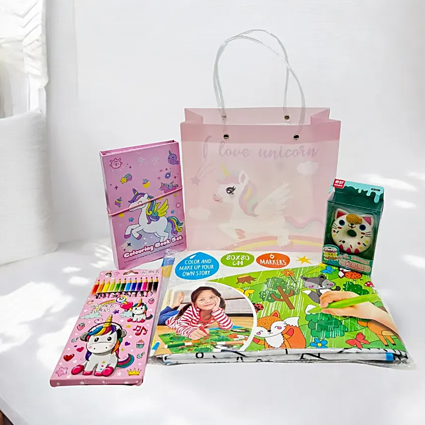 Cute Birthday Goodies Gift Hamper For Her