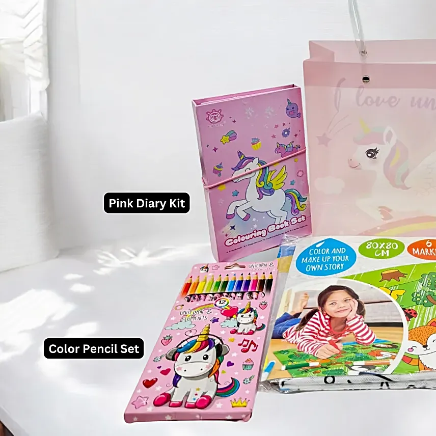 Cute Birthday Goodies Gift Hamper For Her