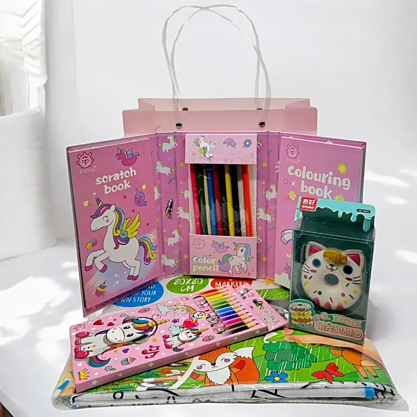 Cute Birthday Goodies Gift Hamper For Her