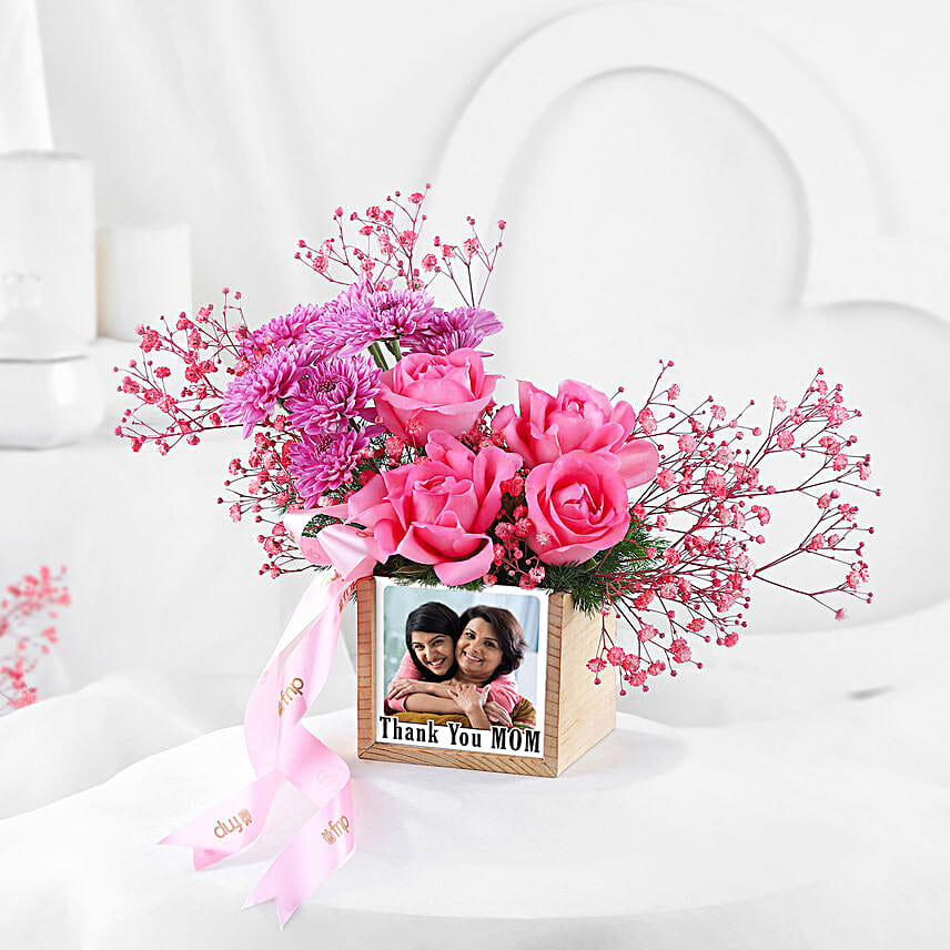 Roses Bliss In Personalised Table Organiser