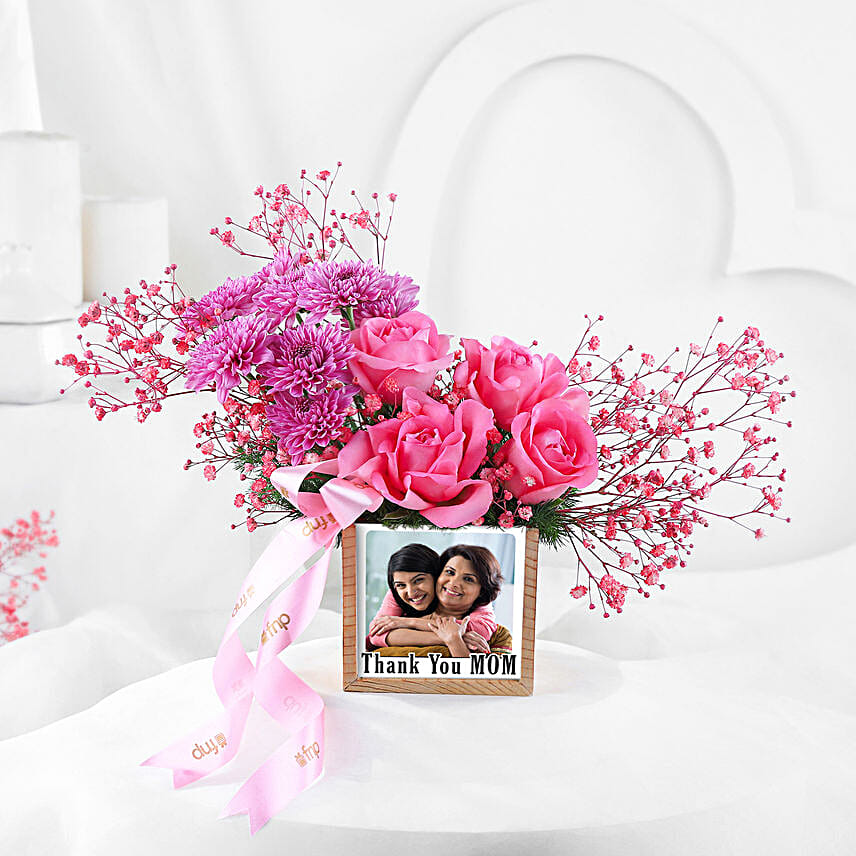 Roses Bliss In Personalised Table Organiser