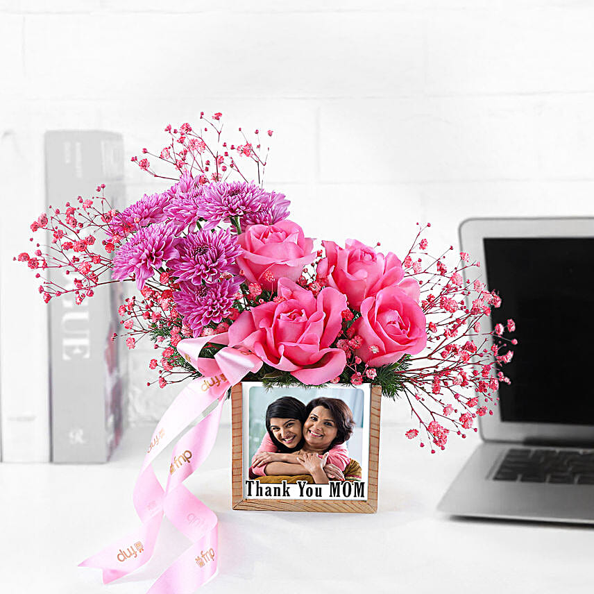 Roses Bliss In Personalised Table Organiser