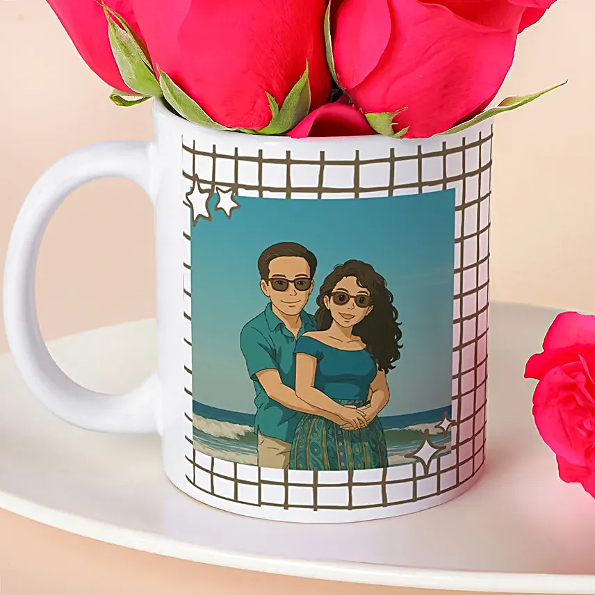 Gibli Art Rose cup