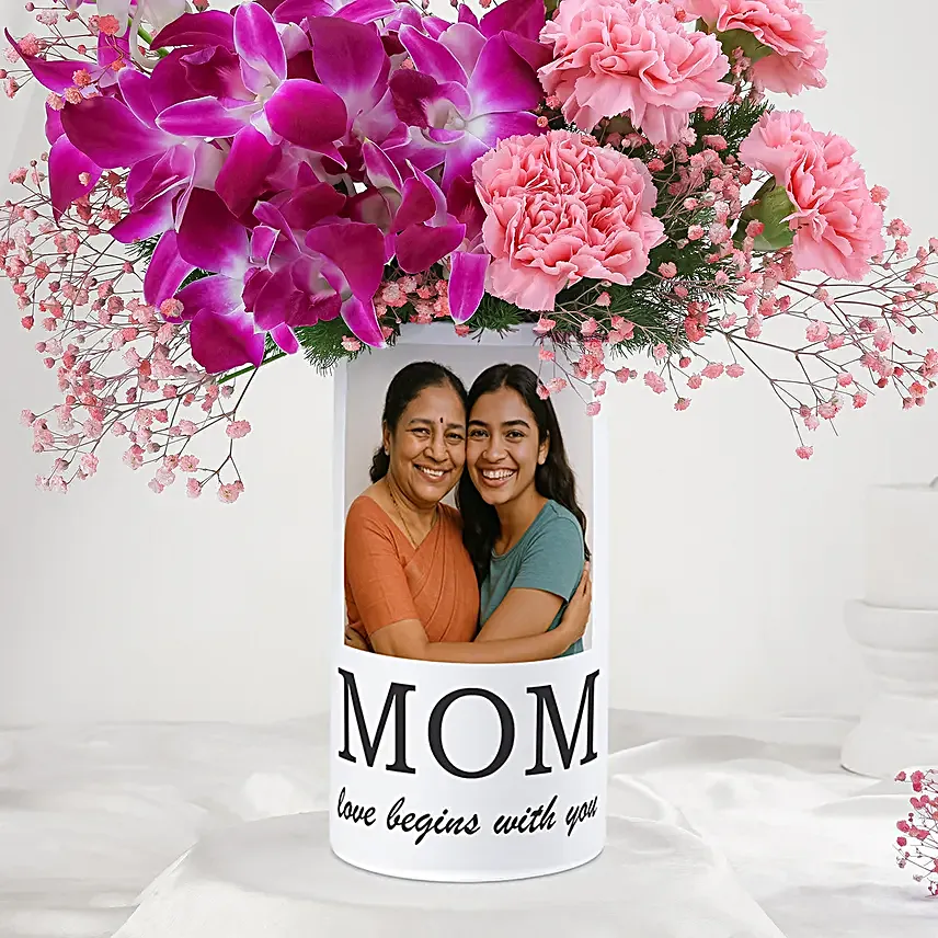 The Blooming Orchids Embrace