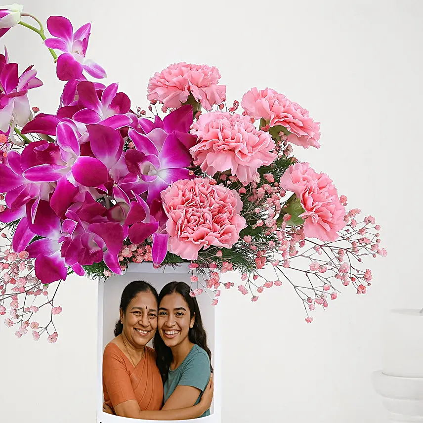 The Blooming Orchids Embrace