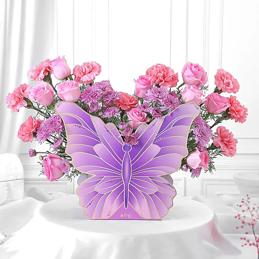 Personalised Frame N Rosey Wings of Mothers Love