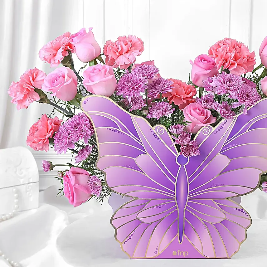 Personalised Frame N Rosey Wings of Mothers Love
