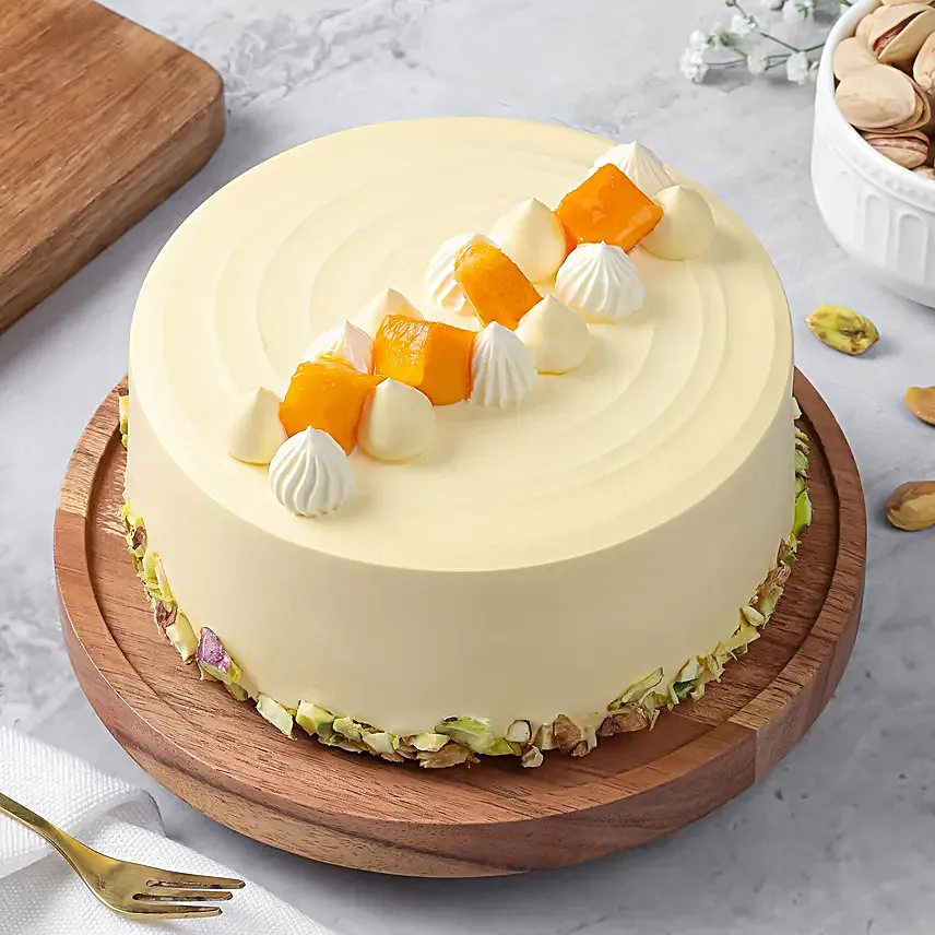 Mango Temptation Eggless Cream Cake  250g