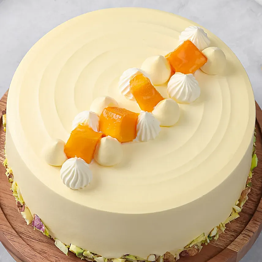 Mango Temptation Eggless Cream Cake  250g