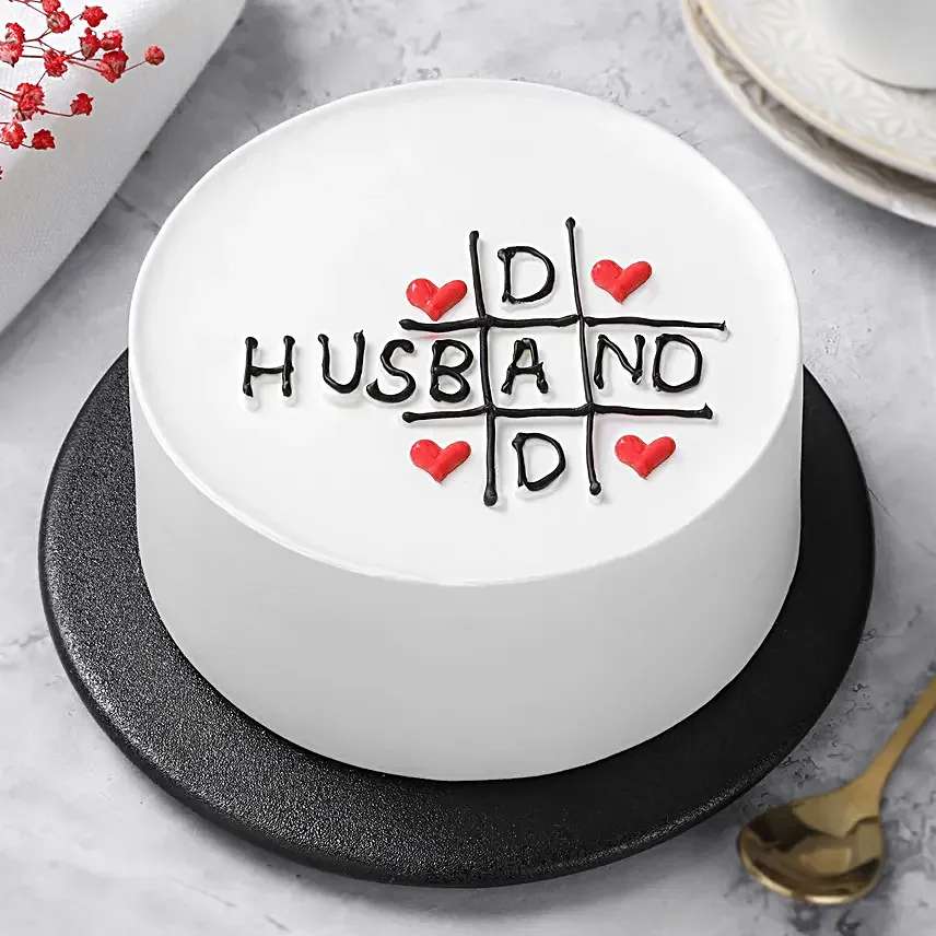 Sweet Chocolate Cream Cake for Him