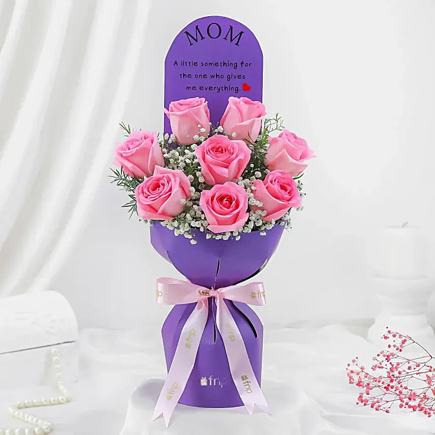 Roses Delight Bouquet For Mom