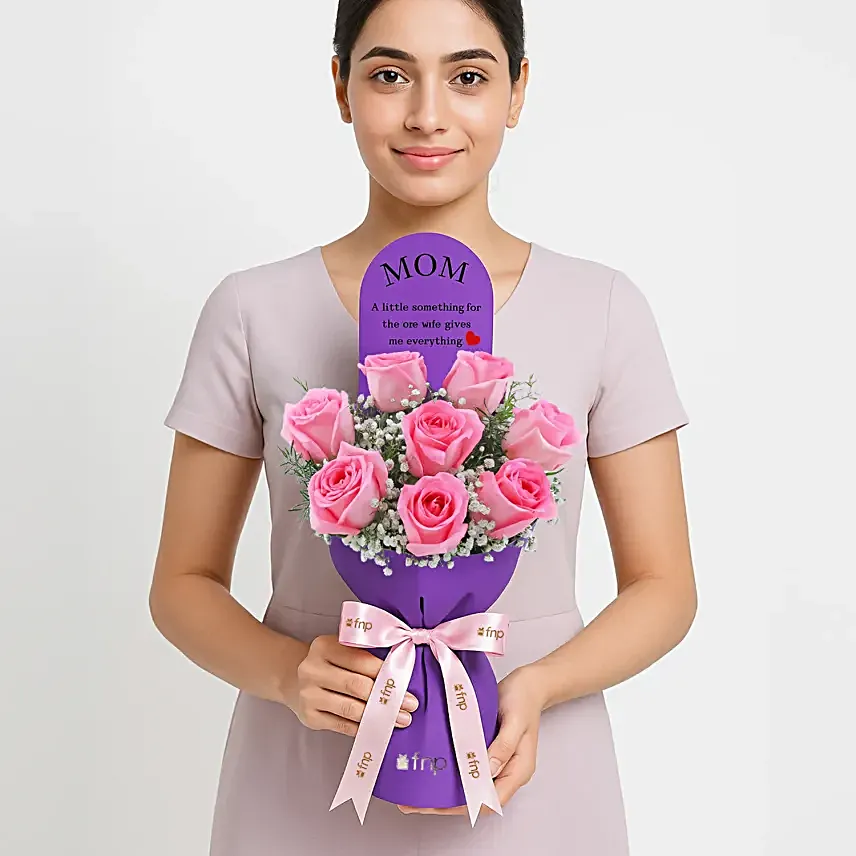 Roses Delight Bouquet For Mom