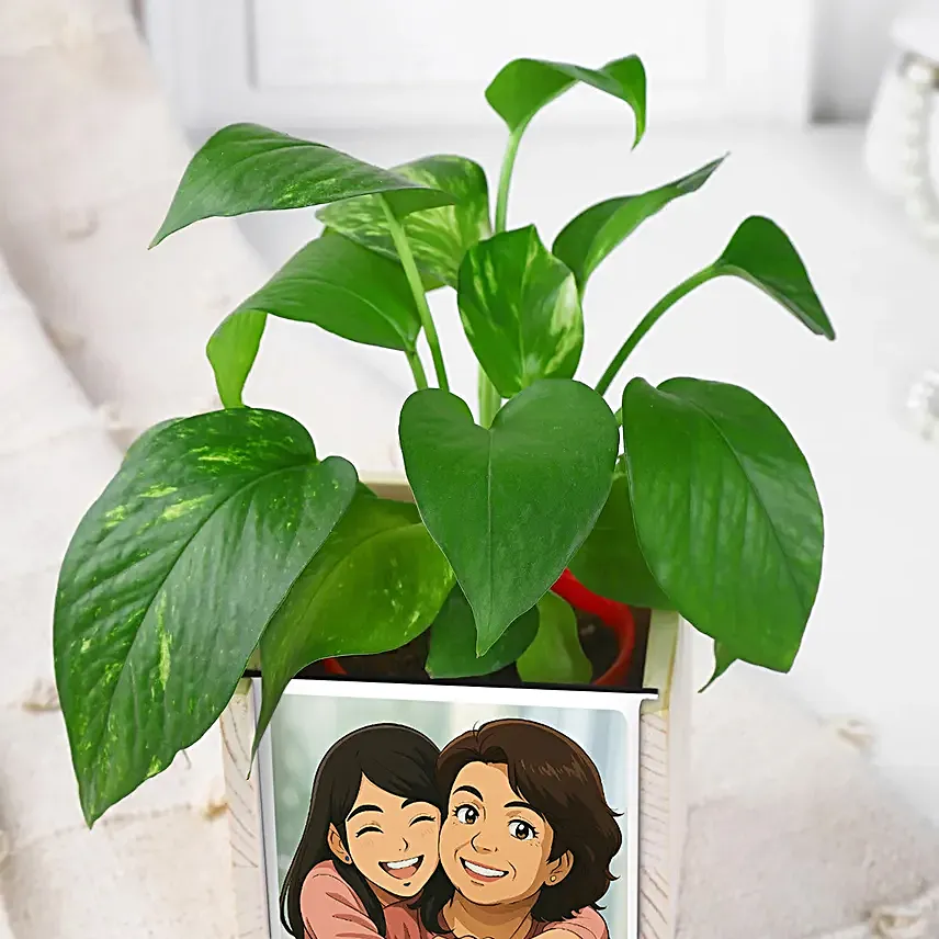 Thank You Mom Leafy Table Organiser