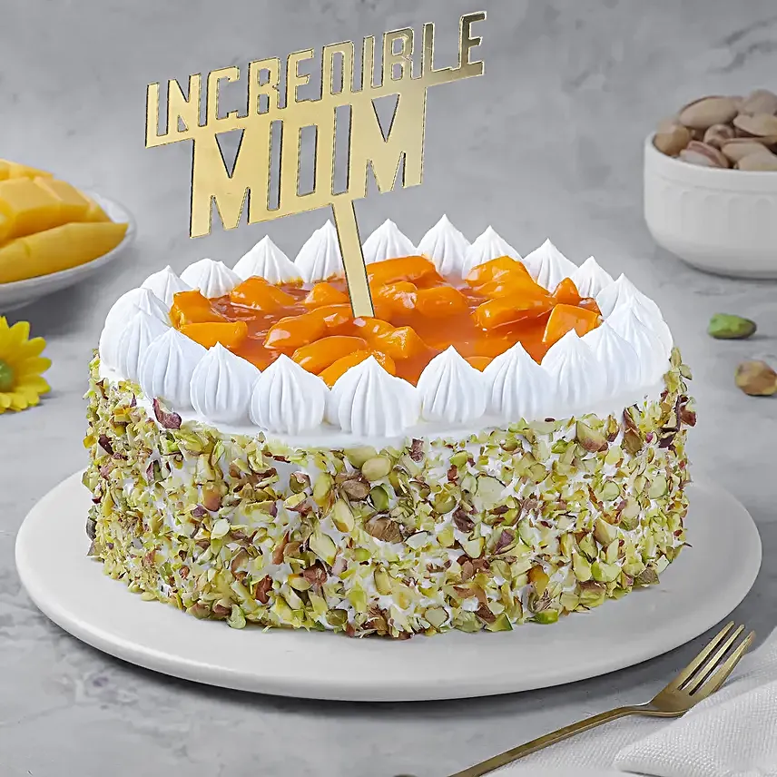 Mothers Day Mango Cream Cake