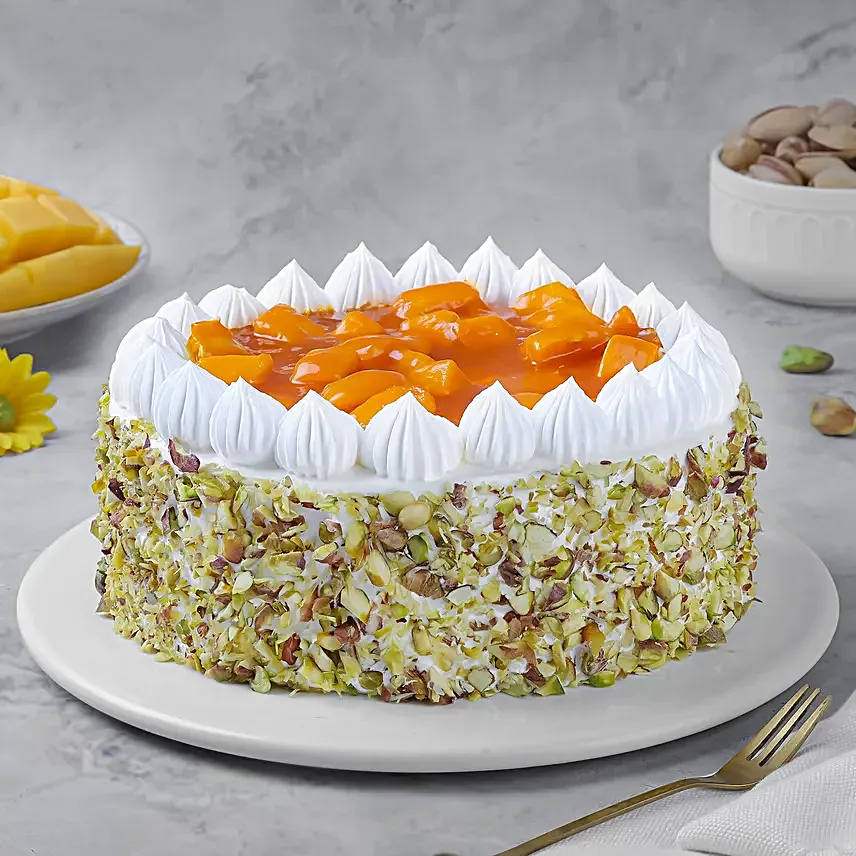 Mothers Day Mango Cream Cake