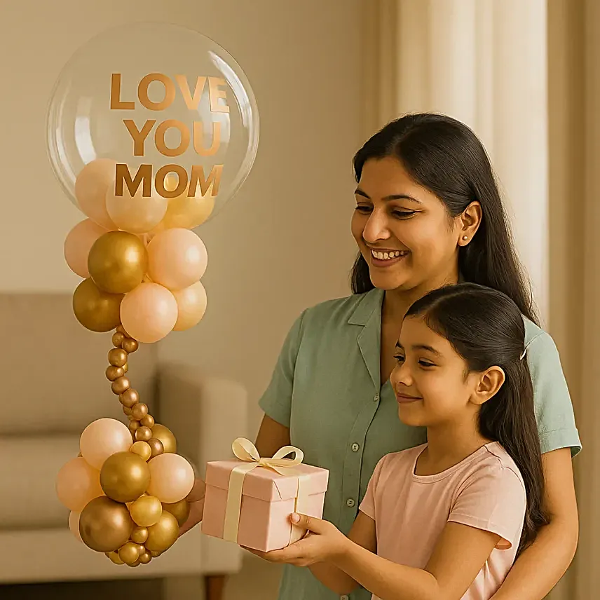 Mothers Day Sparkling Balloon Decor