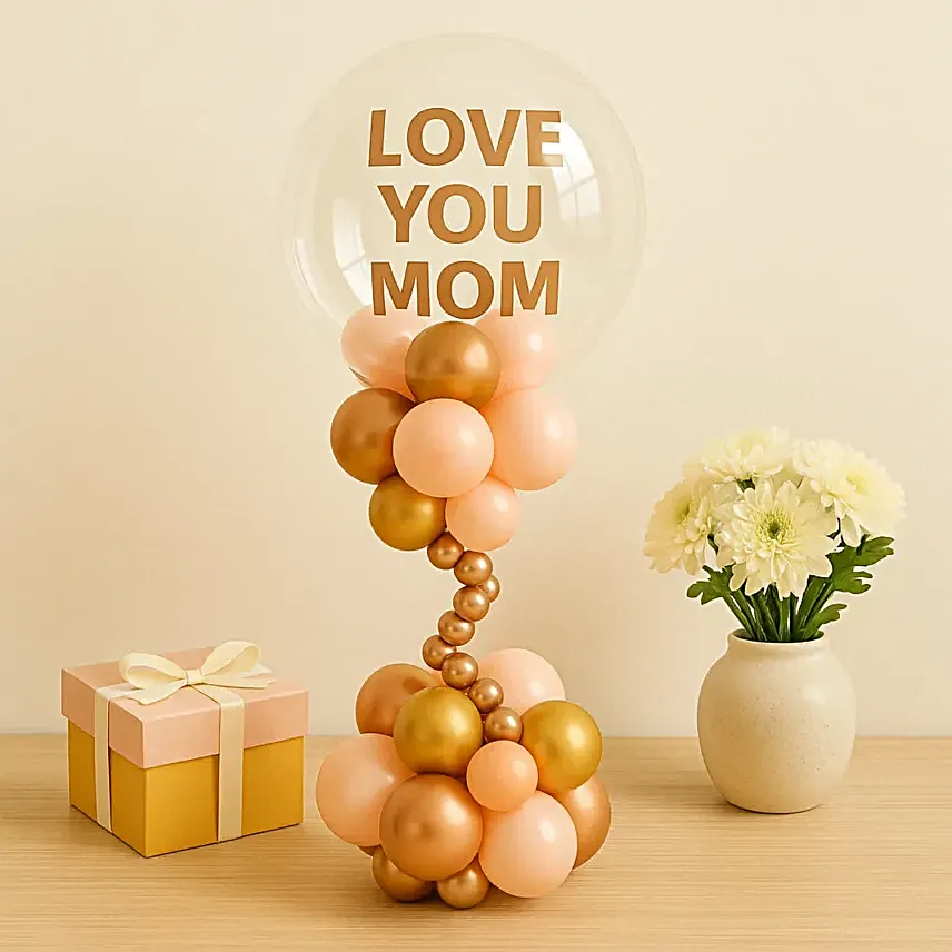 Mothers Day Sparkling Balloon Decor