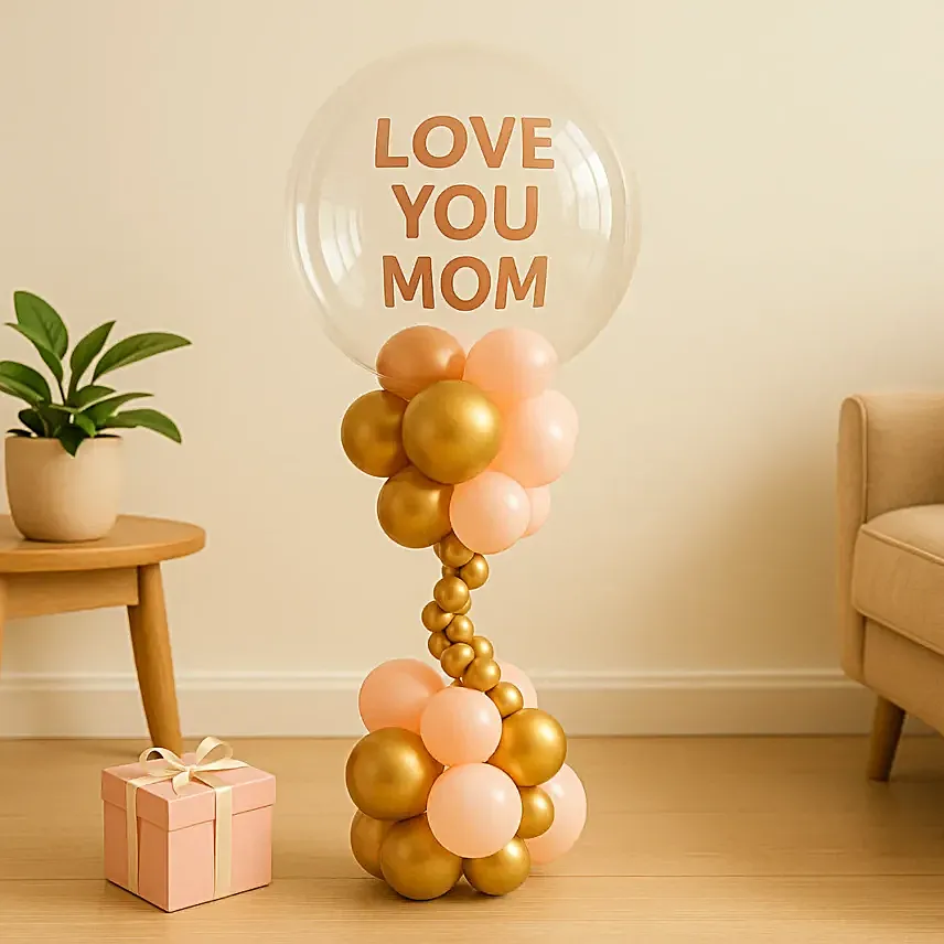 Mothers Day Sparkling Balloon Decor