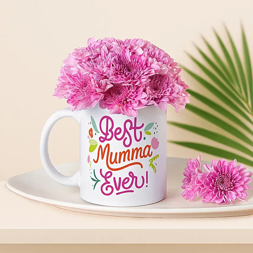 Mug of Daisies for The Best Mumma