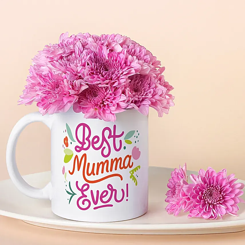 Mug of Daisies for The Best Mumma