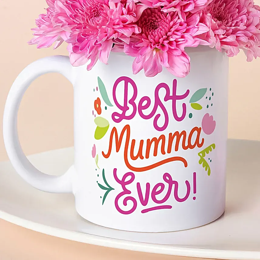 Mug of Daisies for The Best Mumma