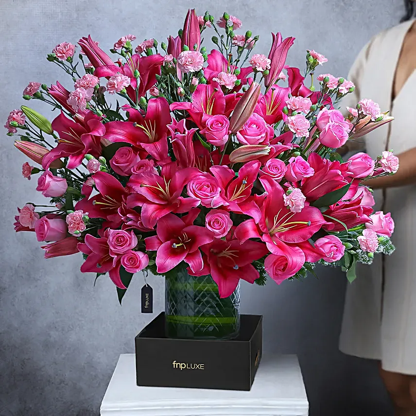 Exquisite Pink Rose Bouquet