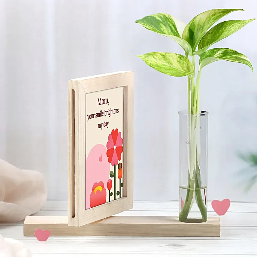 Framed Green Love for Mothers Day
