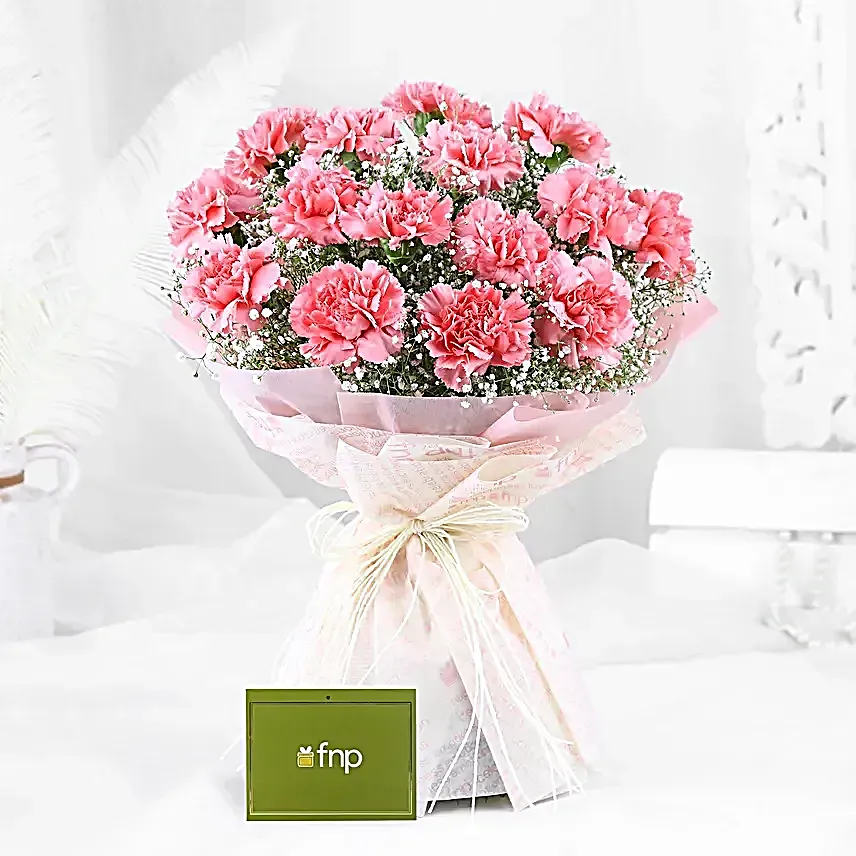 Love For Pastel Carnations Bouquet