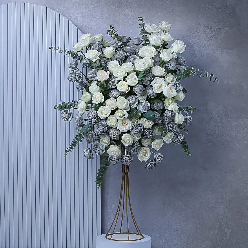 Serenity of Roses Gift Arrangement