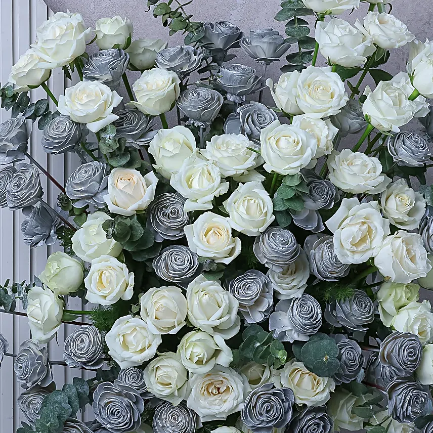 Serenity of Roses Gift Arrangement