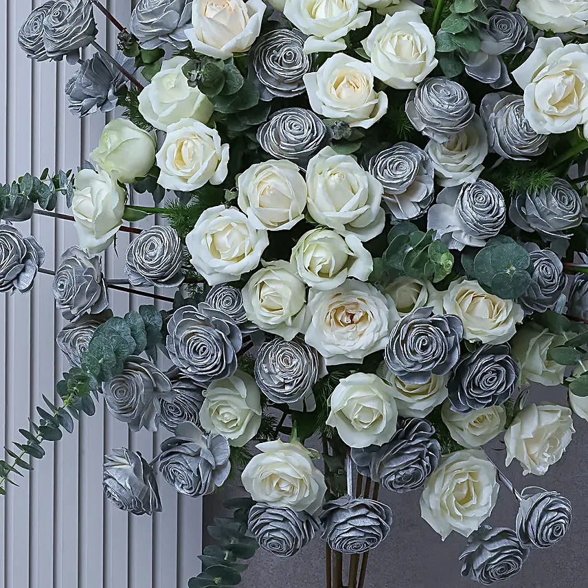 Serenity of Roses Gift Arrangement