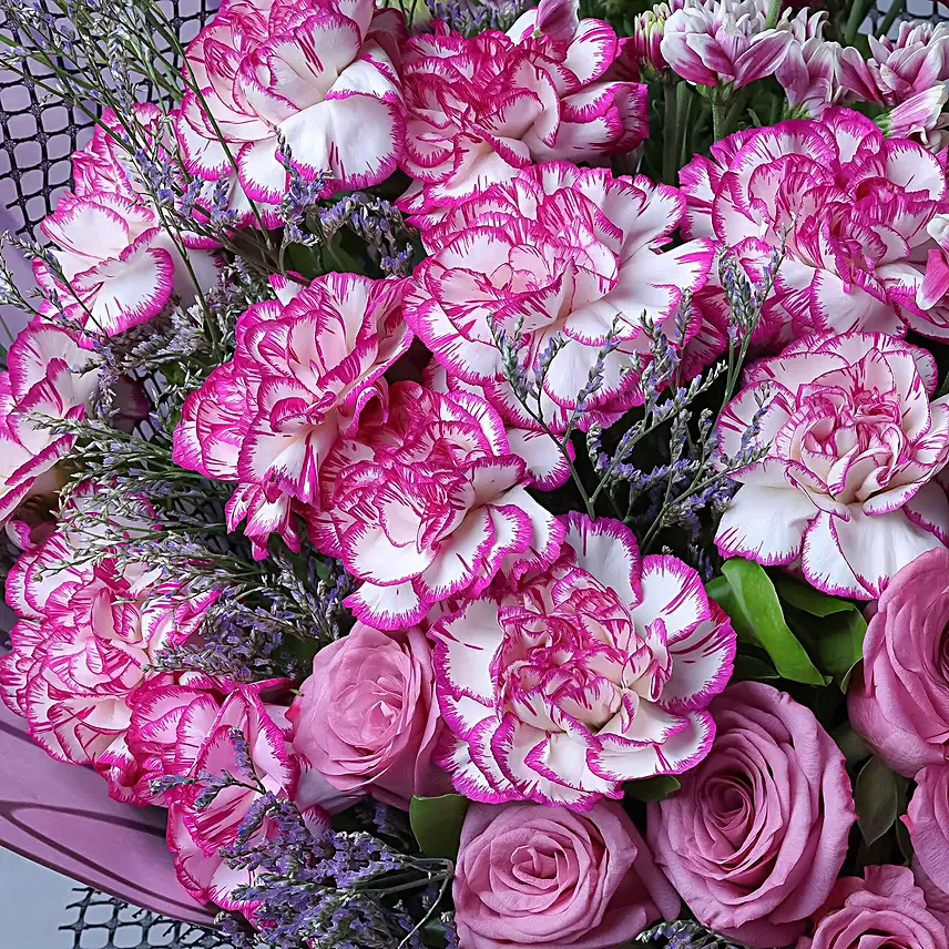 Butterfly Rosey Charm Gift Bouquet