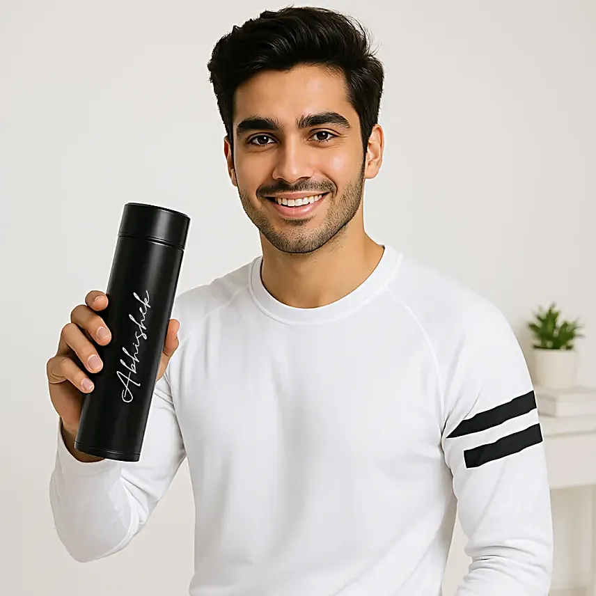 Personalised Temperature Hydration Bottle