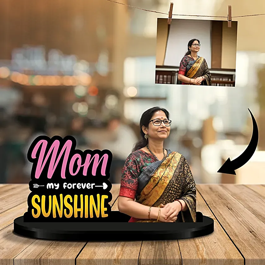 Personalised Forever Sunshine Caricature for Mom